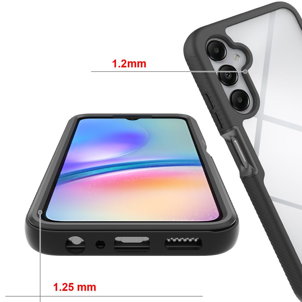 COUVERTURE TECH-PROTECT DEFENSE360 GALAXY A05S NOIR