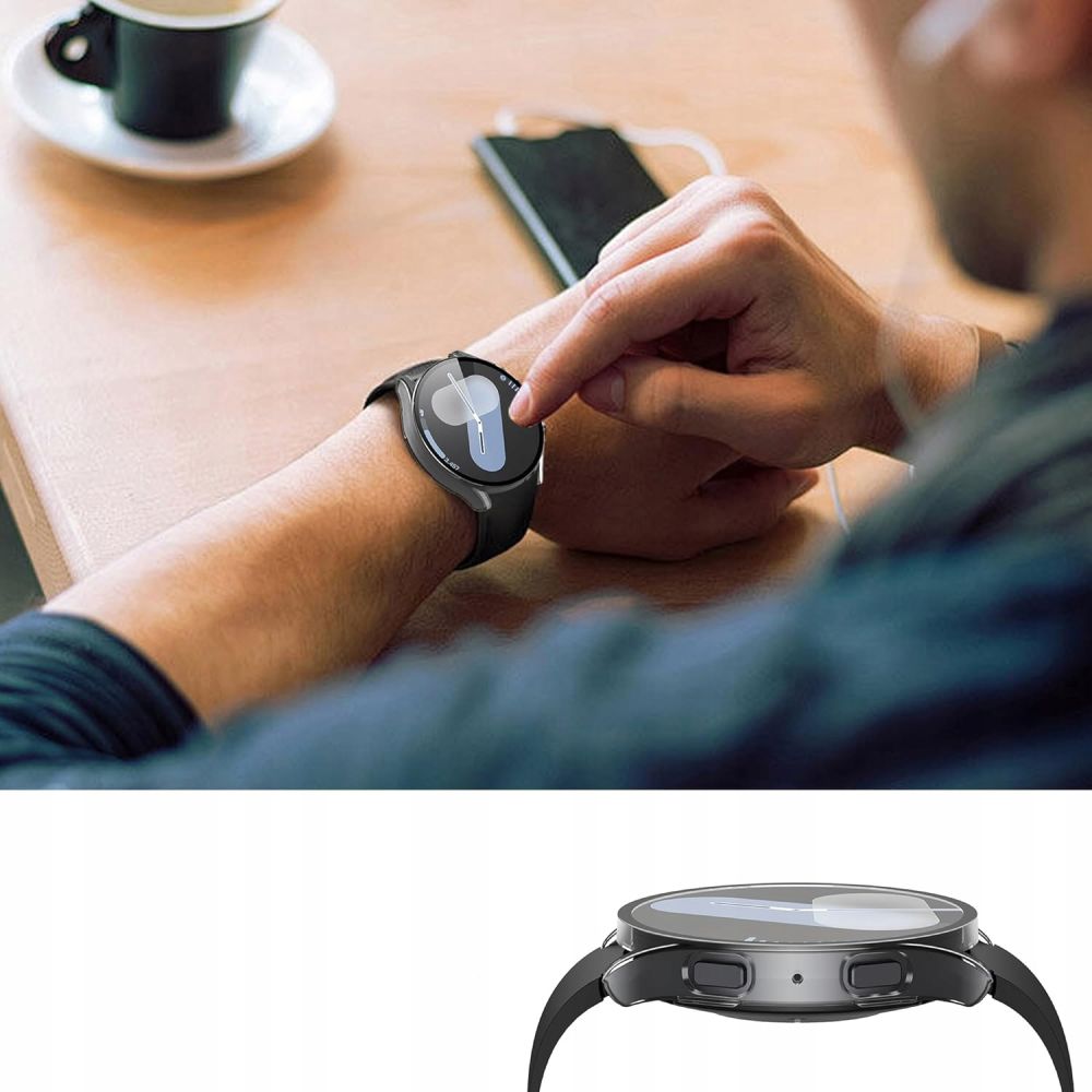 COQUE DE PROTECTION POUR SAMSUNG GALAXY WATCH 4 / 5 / FE (40MM) TECH-PROTECT DEFENSE360 TRANSPARENT
