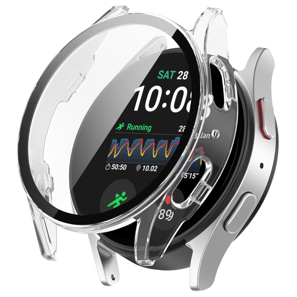 COQUE DE PROTECTION POUR SAMSUNG GALAXY WATCH 4 / 5 / FE (40MM) TECH-PROTECT DEFENSE360 TRANSPARENT