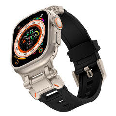 BRACELET TECH-PROTECT DELTA PRO APPLE WATCH 6 / 7 / 8 / 9 / 10 / SE / ULTRA 1 / 2 (44 / 45 / 46 / 49 MM) NOIR/TITANE