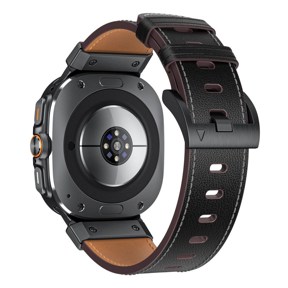 BRACELET TECH-PROTECT DELTA PRO SAMSUNG GALAXY WATCH ULTRA (47 MM) CUIR NOIR
