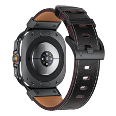 BRACELET TECH-PROTECT DELTA PRO SAMSUNG GALAXY WATCH ULTRA (47 MM) CUIR NOIR
