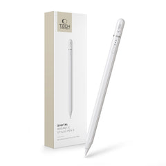 STYLO NUMÉRIQUE MAGNÉTIQUE TECH-PROTECT "3" IPAD BLANC