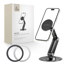 TECH-PROTECT DPT100 SUPPORT DE BUREAU MAGNÉTIQUE UNIVERSEL MAGSAFE POUR TÉLÉPHONE NOIR