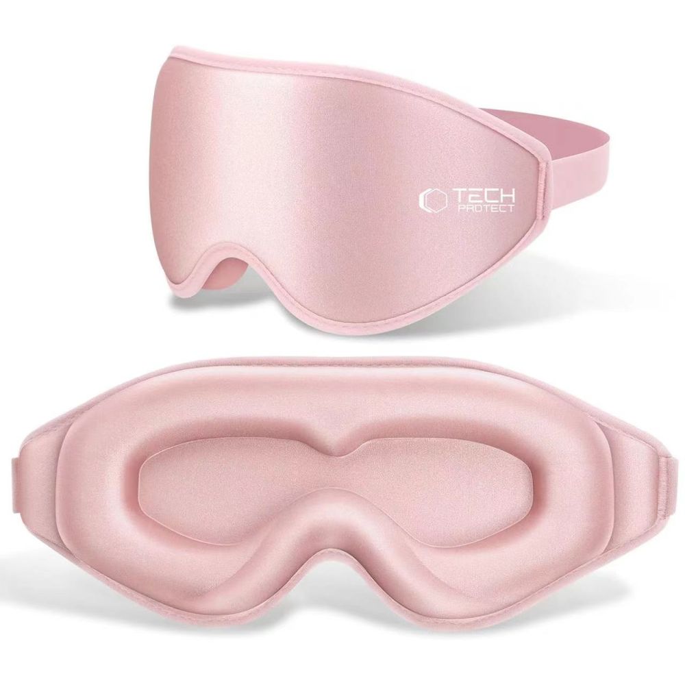 MASQUE DE SOMMEIL TECH-PROTECT POUR ENFANT ROSE PÂLE