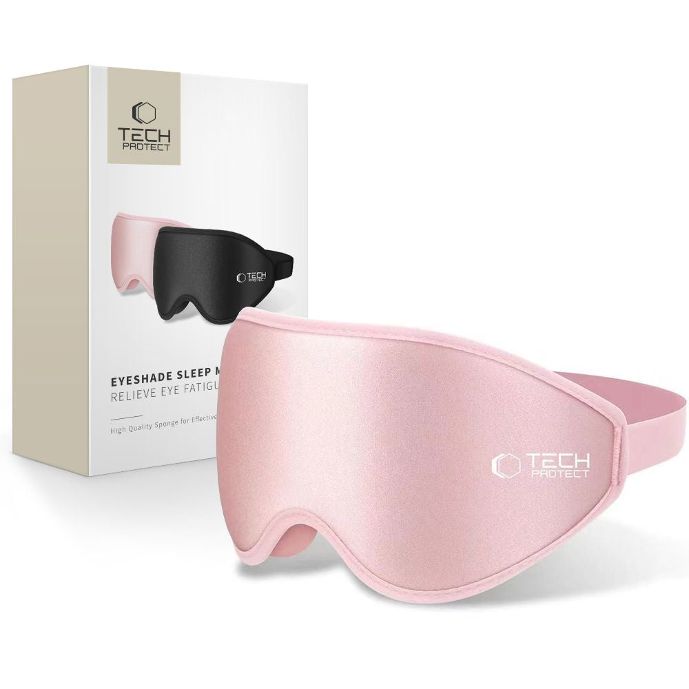 MASQUE DE SOMMEIL TECH-PROTECT POUR ENFANT ROSE PÂLE