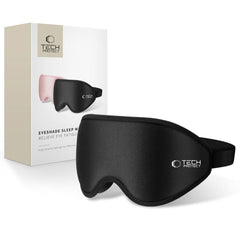MASQUE DE SOMMEIL TECH-PROTECT EYESHADE NOIR MAT