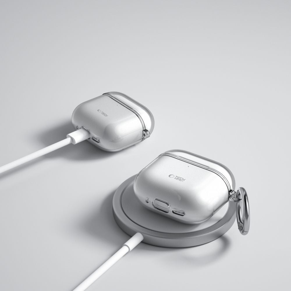 COQUE TECH-PROTECT FLEXAIR APPLE AIRPODS 4 GRIS ASH