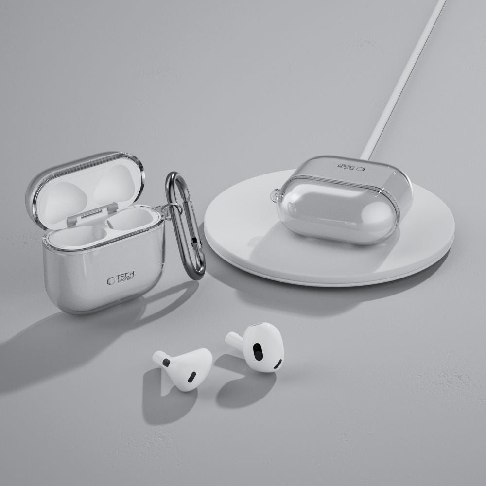COQUE TECH-PROTECT FLEXAIR APPLE AIRPODS 4 GRIS ASH
