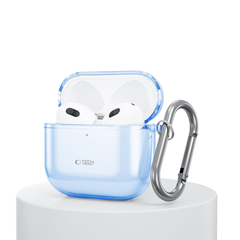 COQUE TECH-PROTECT FLEXAIR APPLE AIRPODS 4 BLEU BÉBÉ