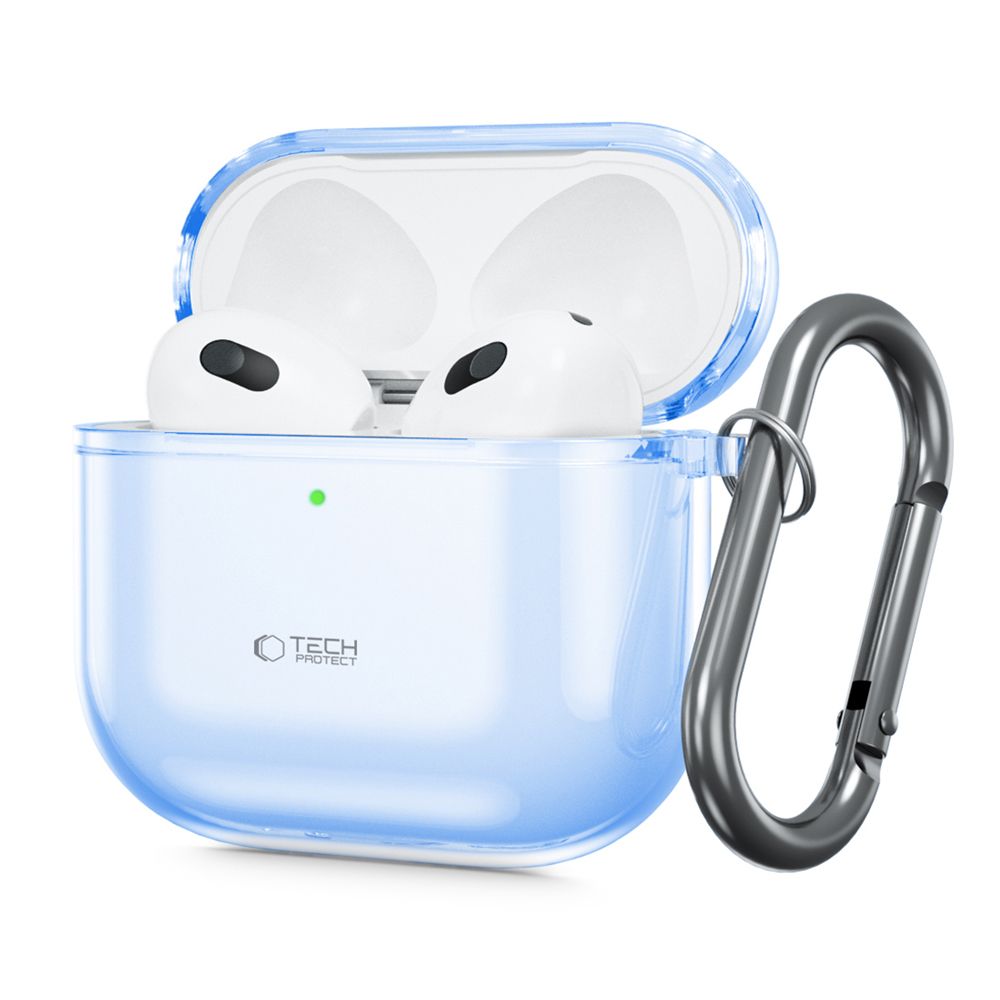 COQUE TECH-PROTECT FLEXAIR APPLE AIRPODS 4 BLEU BÉBÉ