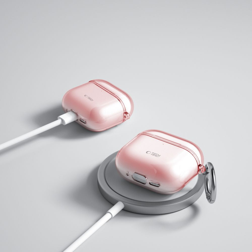 COQUE TECH-PROTECT FLEXAIR APPLE AIRPODS 4 ROSE BÉBÉ