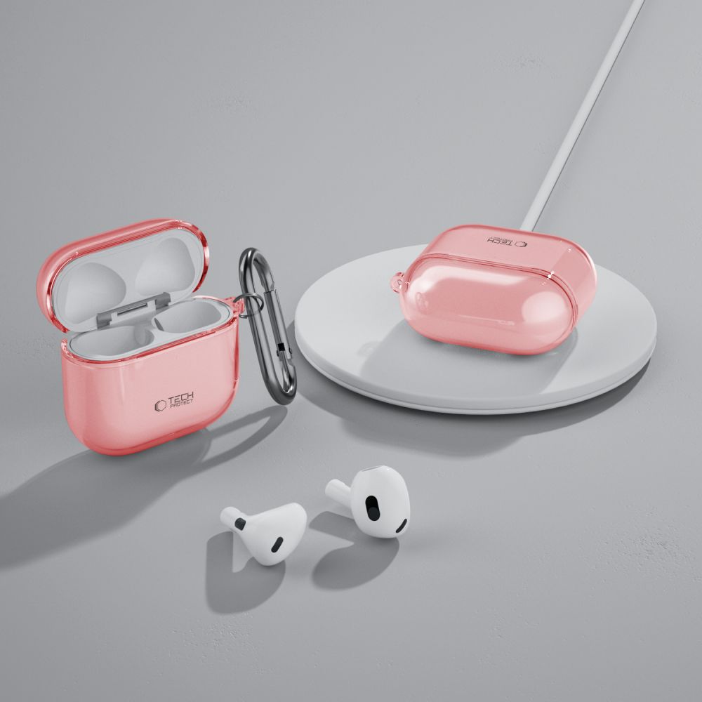 COQUE TECH-PROTECT FLEXAIR APPLE AIRPODS 4 ROSE BÉBÉ