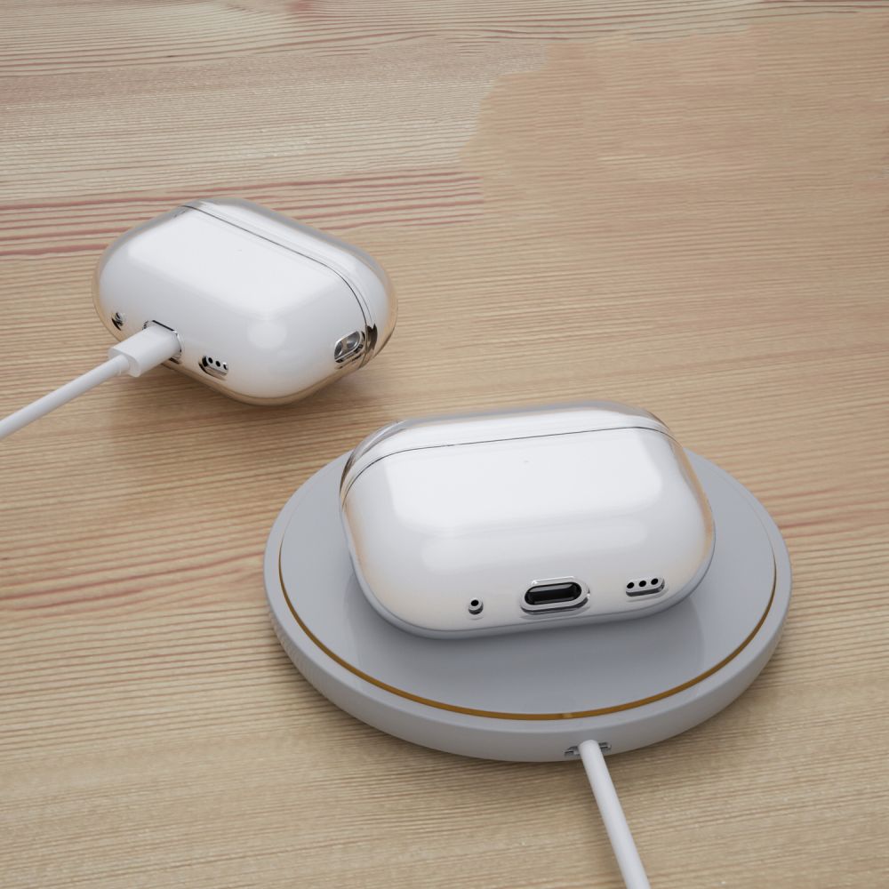 COQUE HEYCASE AIR APPLE AIRPODS PRO 1 / 2 TRANSPARENT