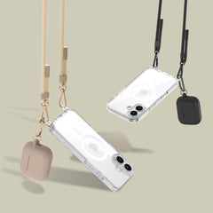 COUVERTURE TECH-PROTECT FLEXAIR CHAÎNE MAGSAFE IPHONE 16 NOIR & TAUPE