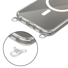 COUVERTURE TECH-PROTECT FLEXAIR CHAÎNE MAGSAFE IPHONE 16 PRO MAX GRIS & ROSE