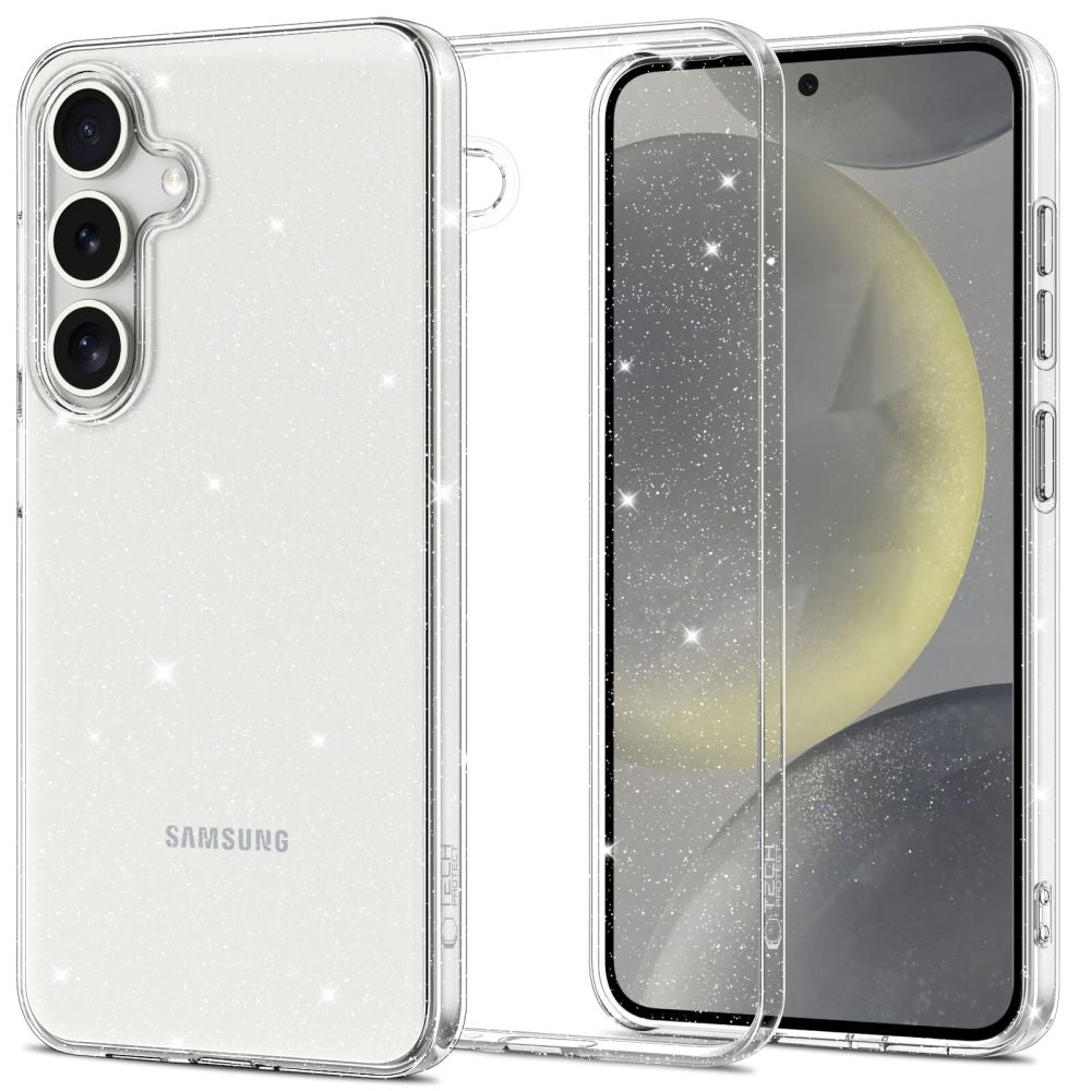 COUVERCLE TECH-PROTECT FLEXAIR GALAXY S25 GLITTER