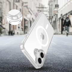 COUVERTURE TECH-PROTECT FLEXAIR HYBRID CC MAGSAFE IPHONE 16 TRANSPARENT