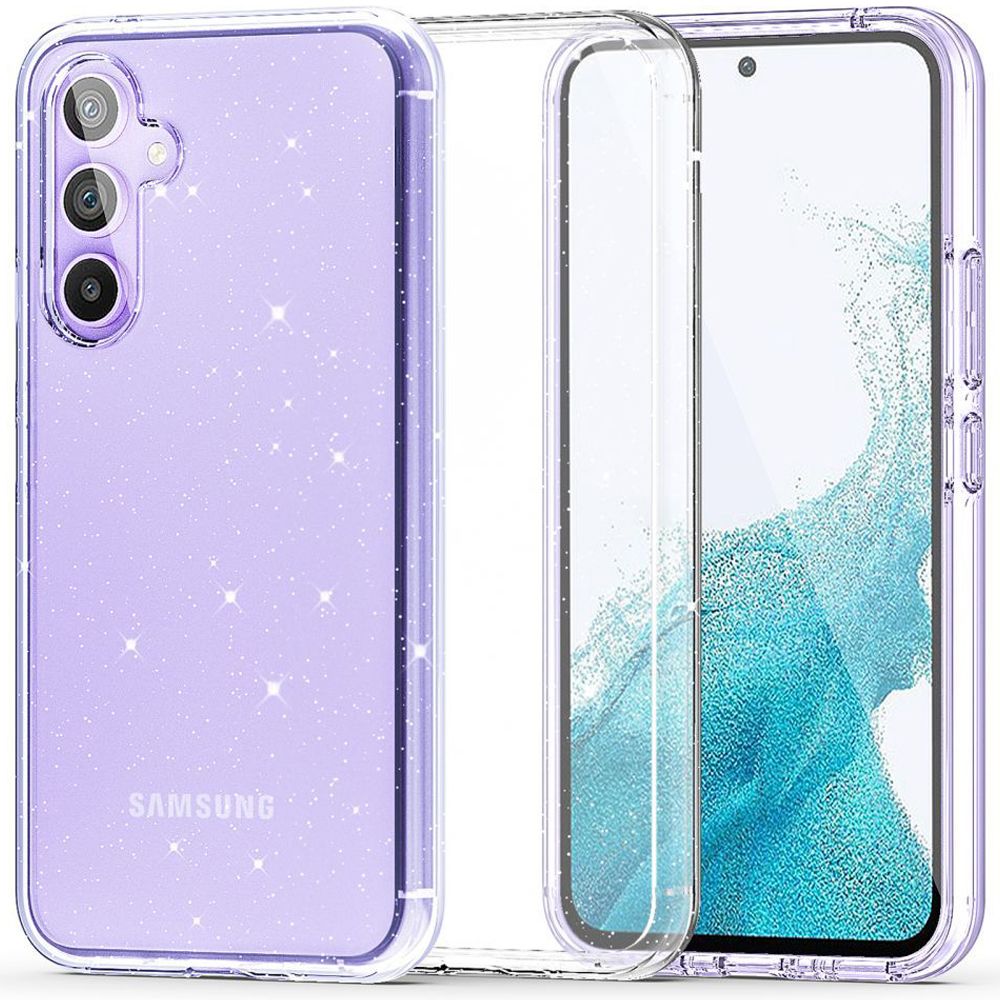 COUVERTURE TECH-PROTECT FLEXAIR HYBRID GALAXY S23 FE GLITTER
