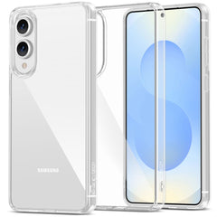 COUVERTURE TECH-PROTECT FLEXAIR HYBRID GALAXY S25 EDGE TRANSPARENT