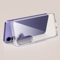 COUVERTURE TECH-PROTECT FLEXAIR HYBRID GALAXY S25+ PLUS TRANSPARENT