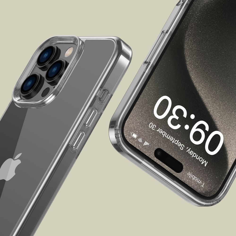 COQUE POUR IPHONE 16 PRO MAX TECH-PROTECT FLEXAIR HYBRID TRANSPARENT