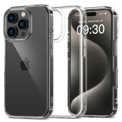 COQUE POUR IPHONE 16 PRO MAX TECH-PROTECT FLEXAIR HYBRID TRANSPARENT