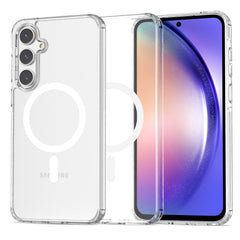COUVERTURE TECH-PROTECT FLEXAIR HYBRID MAGSAFE GALAXY A55 5G TRANSPARENT
