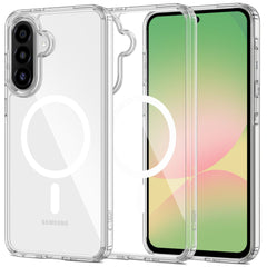 COUVERTURE TECH-PROTECT FLEXAIR HYBRID MAGSAFE GALAXY A56 5G TRANSPARENT