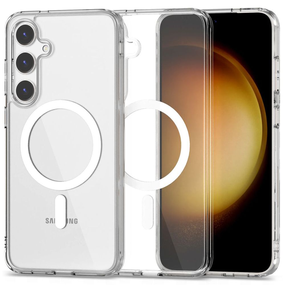 COUVERTURE TECH-PROTECT FLEXAIR HYBRID MAGSAFE GALAXY S24 FE TRANSPARENT