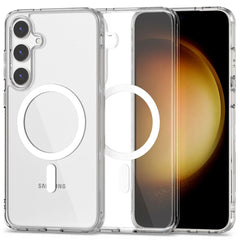 COUVERTURE TECH-PROTECT FLEXAIR HYBRID MAGSAFE GALAXY S24 FE TRANSPARENT