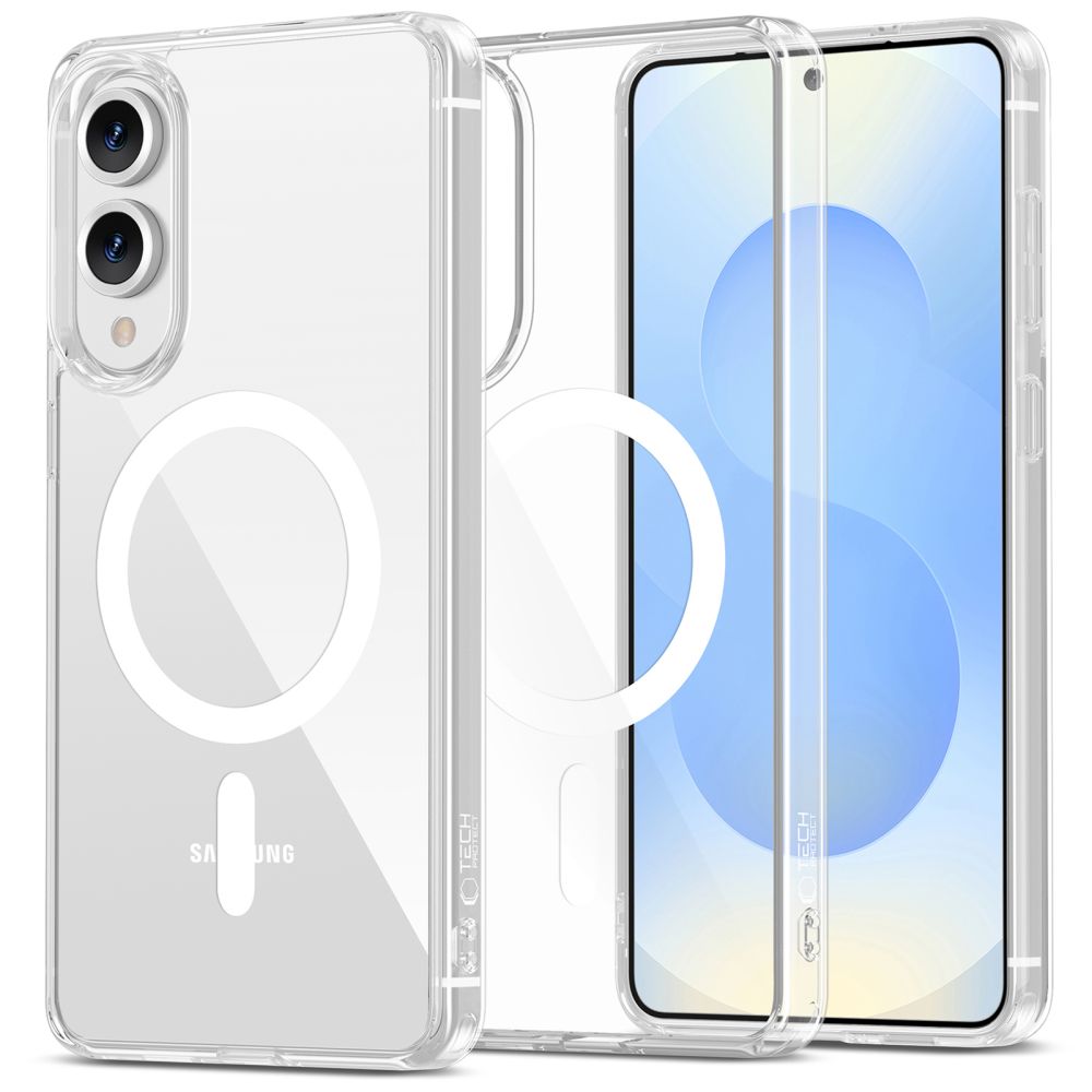 TECH-PROTECT FLEXAIR HYBRID MAGSAFE GALAXY S25 EDGE TRANSPARENT