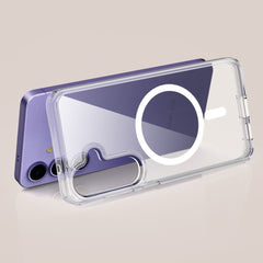 COUVERTURE TECH-PROTECT FLEXAIR HYBRID MAGSAFE GALAXY S25+ PLUS TRANSPARENT