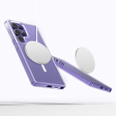 COUVERTURE TECH-PROTECT FLEXAIR HYBRID MAGSAFE GALAXY S25 ULTRA TRANSPARENT