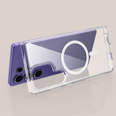 COUVERTURE TECH-PROTECT FLEXAIR HYBRID MAGSAFE GALAXY S25 ULTRA TRANSPARENT