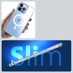 COQUE POUR IPHONE 14 PRO MAX MAGSAFE HEYCASE AIR DEFENSE TRANSPARENTE