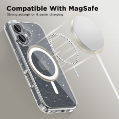 COQUE POUR IPHONE 16 TECH-PROTECT FLEXAIR HYBRID MAGSAFE GLITTER