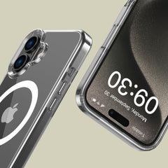 COQUE POUR IPHONE 16 PLUS TECH-PROTECT FLEXAIR HYBRID MAGSAFE TRANSPARENT