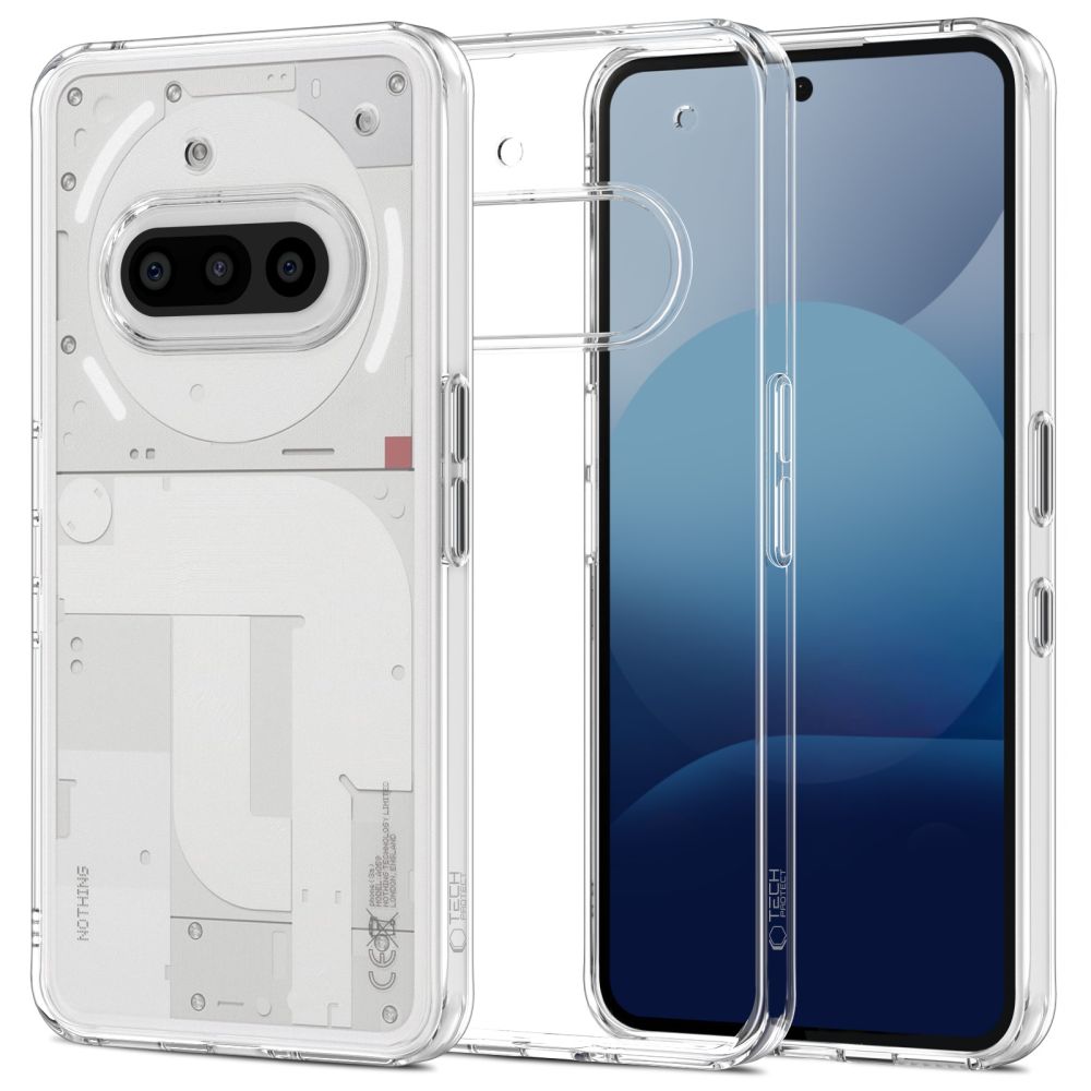 COUVERTURE TECH-PROTECT FLEXAIR HYBRID NOTHING PHONE 3A TRANSPARENT
