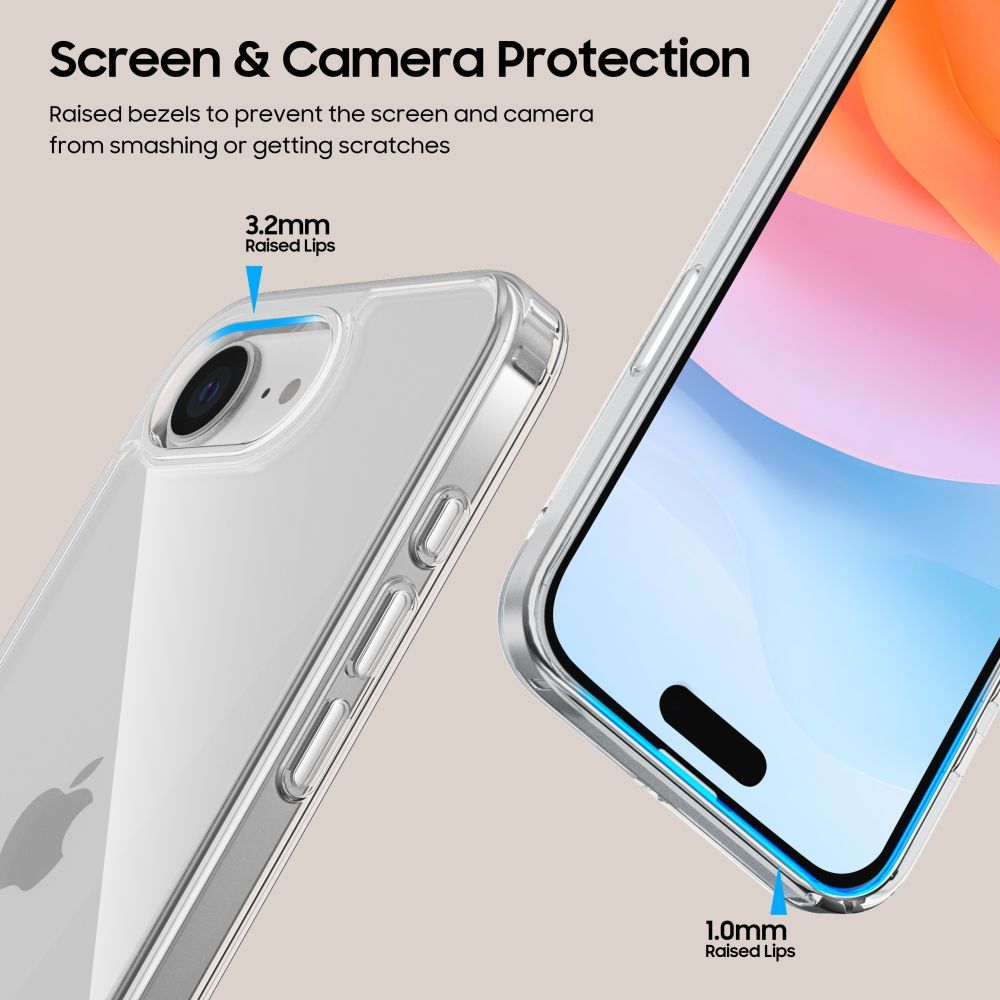 COUVERTURE TECH-PROTECT FLEXAIR HYBRID NOTHING PHONE 3A PRO TRANSPARENT