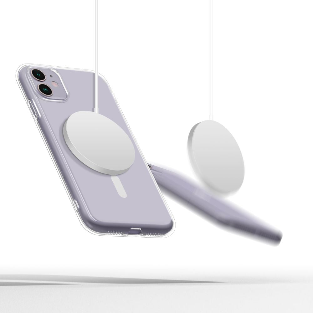 COUVERTURE TECH-PROTECT FLEXAIR MAGSAFE IPHONE 11 TRANSPARENT