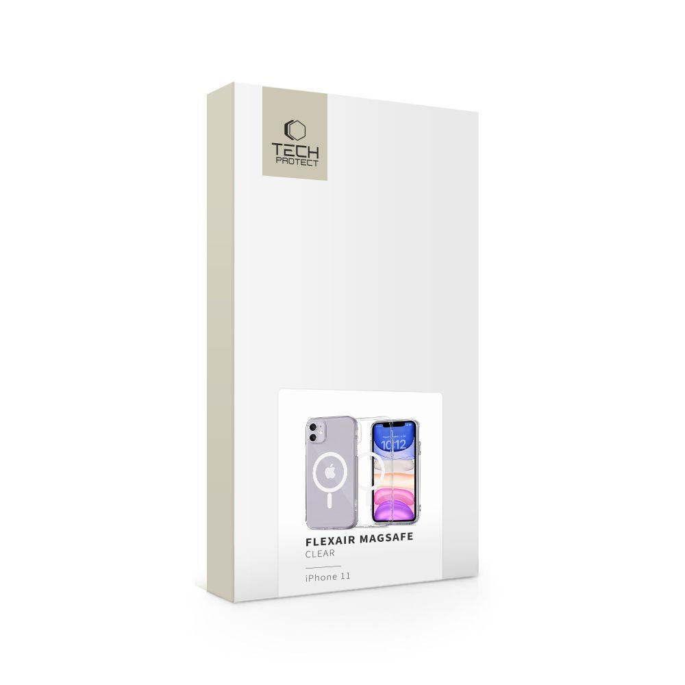 COUVERTURE TECH-PROTECT FLEXAIR MAGSAFE IPHONE 11 TRANSPARENT