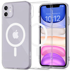 COUVERTURE TECH-PROTECT FLEXAIR MAGSAFE IPHONE 11 TRANSPARENT