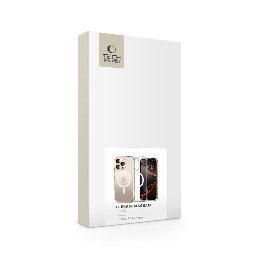 COUVERTURE TECH-PROTECT FLEXAIR MAGSAFE IPHONE 16 PRO MAX TRANSPARENT
