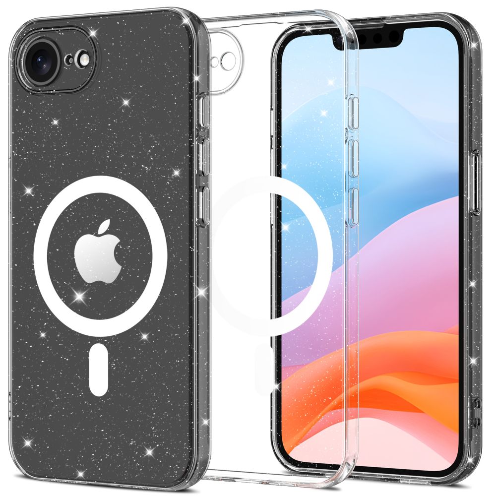 COUVERTURE TECH-PROTECT FLEXAIR MAGSAFE IPHONE 16E GLITTER
