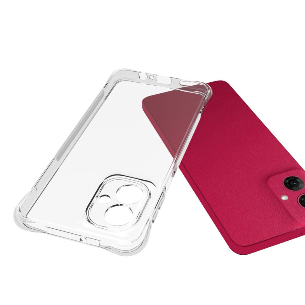 COUVERTURE TECH-PROTECT FLEXAIR PRO MOTOROLA MOTO G55 5G TRANSPARENT