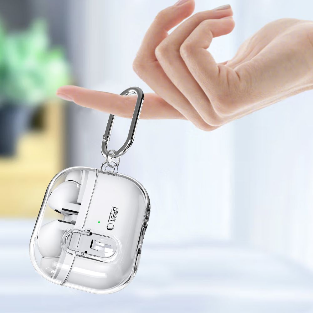 TECH-PROTECT FLEXAIR SAMSUNG GALAXY BUDS 3 / 3 PRO TRANSPARENT