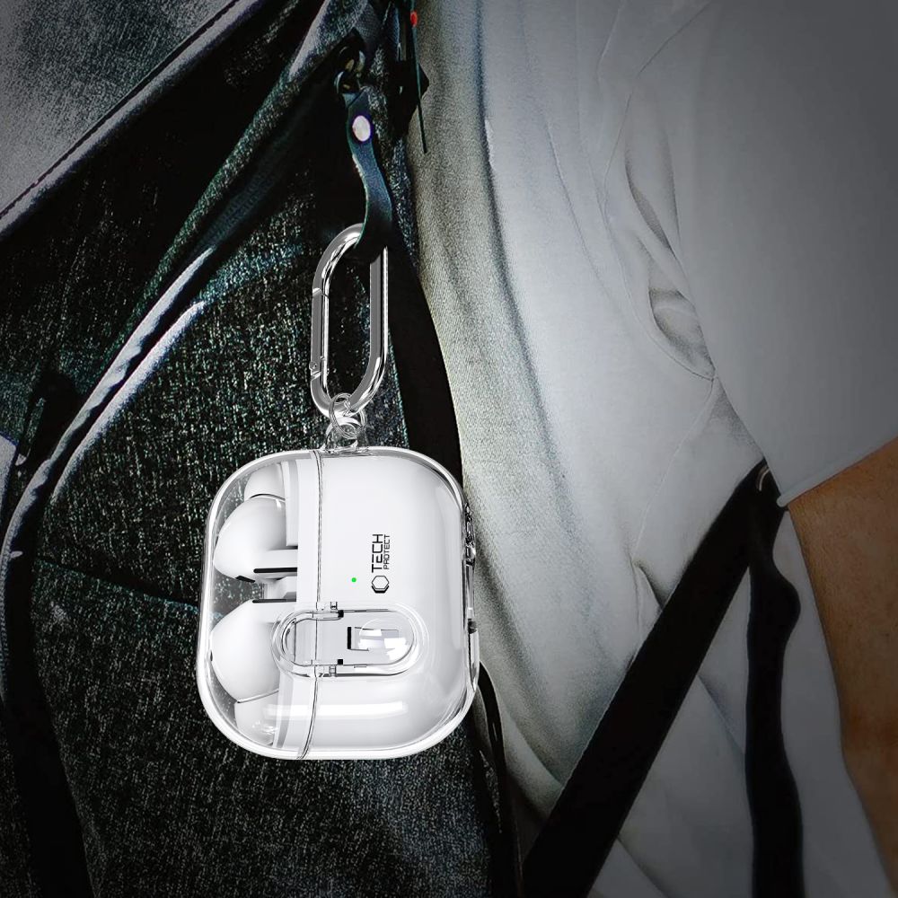 TECH-PROTECT FLEXAIR SAMSUNG GALAXY BUDS 3 / 3 PRO TRANSPARENT