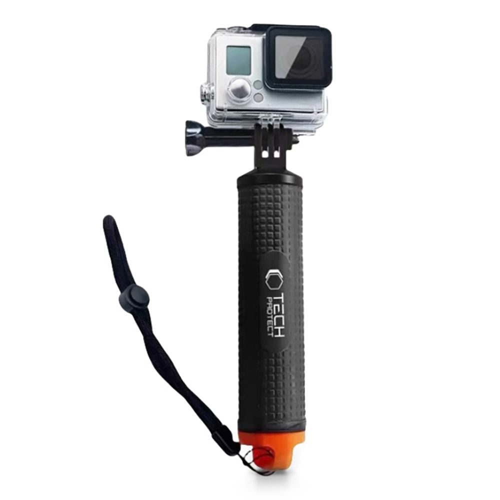 TECH-PROTECT GA100 POIGNÉE FLOTTANTE GOPRO / DJI NOIRE