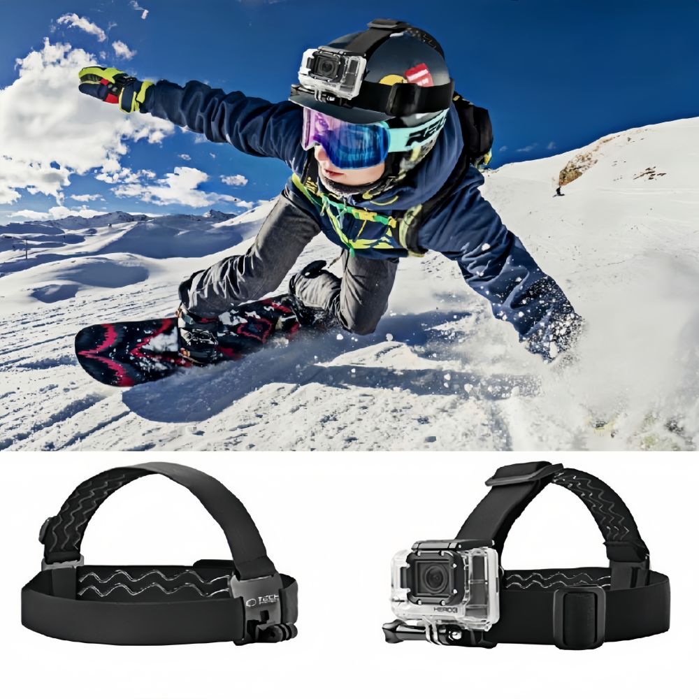 TECH-PROTECT GA100 MONTAGE TÊTE GOPRO / DJI NOIR